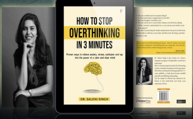 Stop overthinking book by saloni singh 5 star review