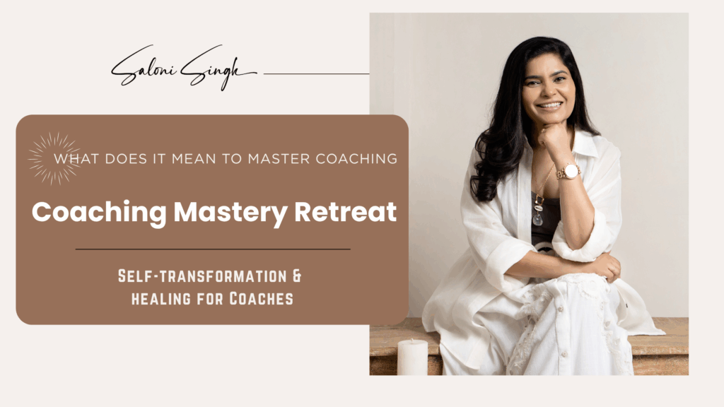 Coaching Mastery by Dr. Saloni Singh